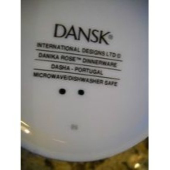 Dansk International Designs Danika Rose Fine China Small Soup Ice Cream Bowl - Picture 5 of 6